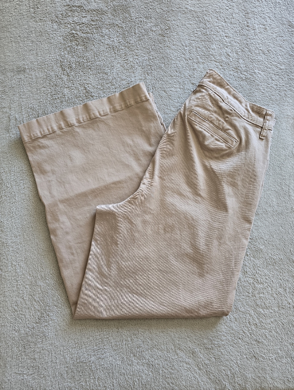 Torrid Wide Leg High-Rise Chino Pant Safari Size 12R - Picture 3 of 12